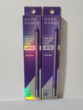 Lot of 2 #1271 Twisted Grape Hard Candy Long Wear Eyeliner Pencil